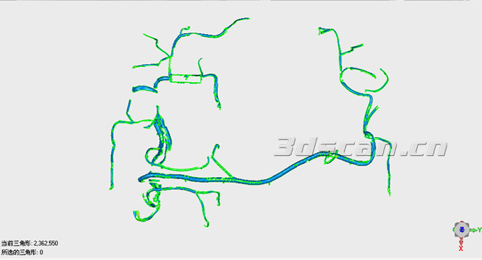 汽车线路点云数据