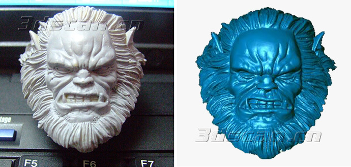 动漫玩具三维扫描