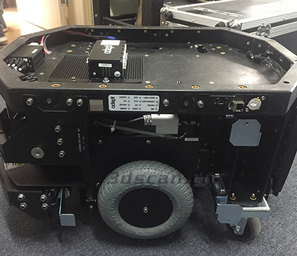 Robot base 3D scanning case