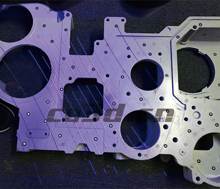 3D inspection of automobile cylinder head