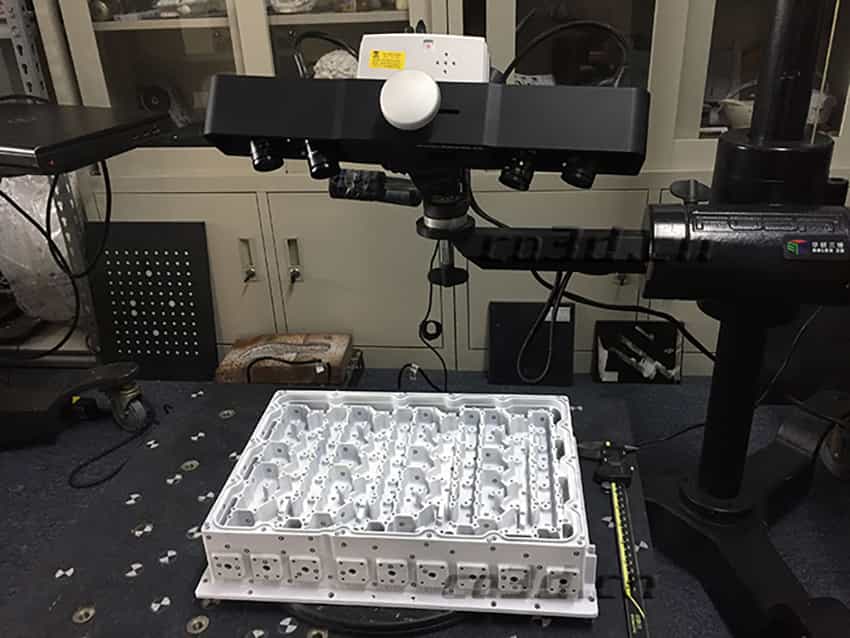 3D scanning and inspection of precision and complex machined parts