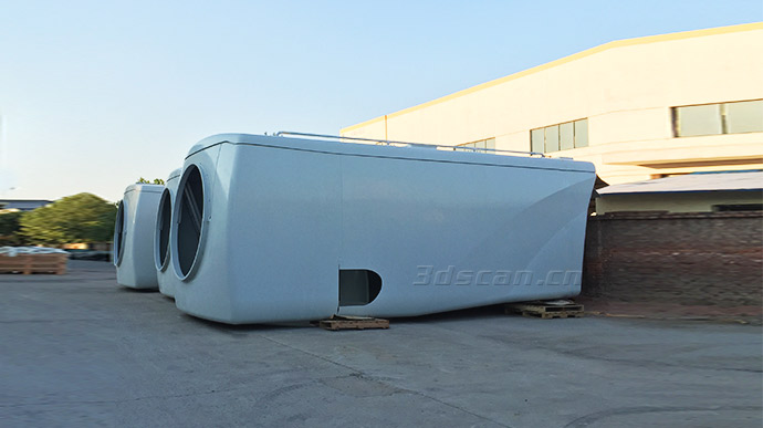 风力发电机舱罩三维检测