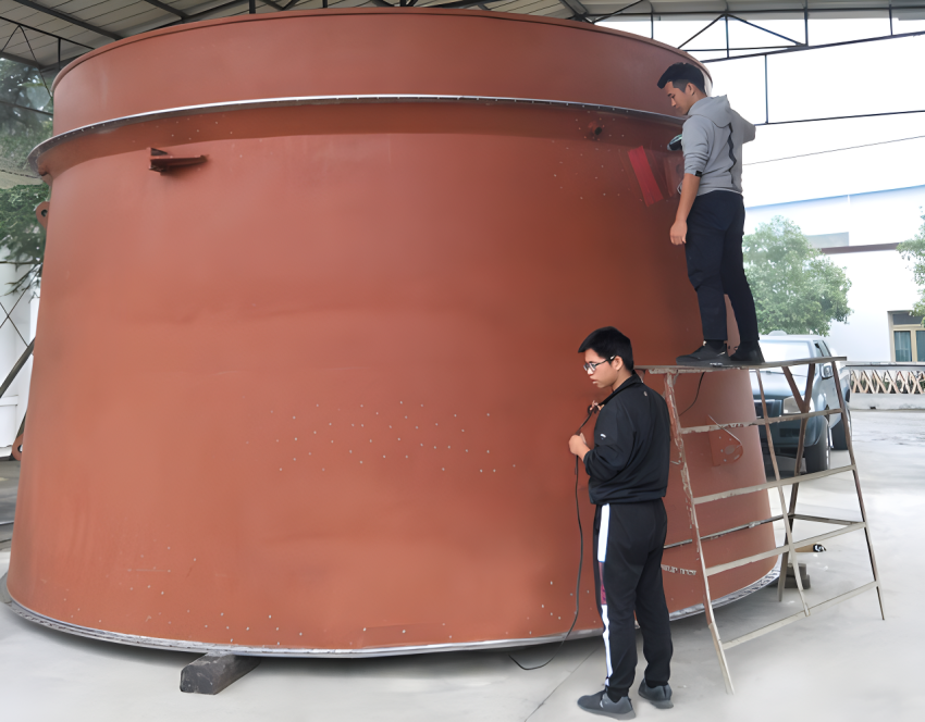 大型汽轮机舱体三维扫描