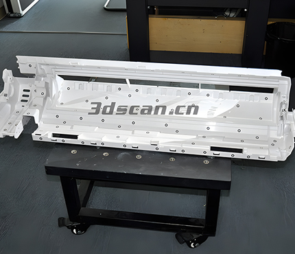 某品牌空调外壳三维扫描