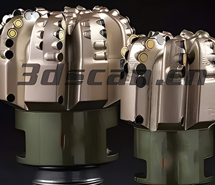 3D inspection of oil drill bits