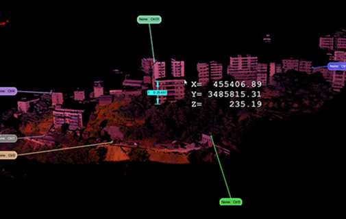 Application of 3D scanner in the field of geological disasters