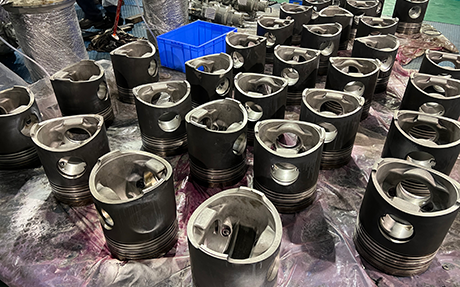 轮船活塞三维扫描