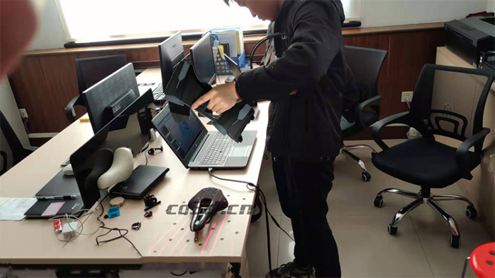 高端品牌自行车鞍座三维扫描