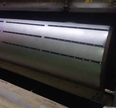 压油辊表面缺陷检测