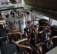 Reverse design of air conditioning reversing valve