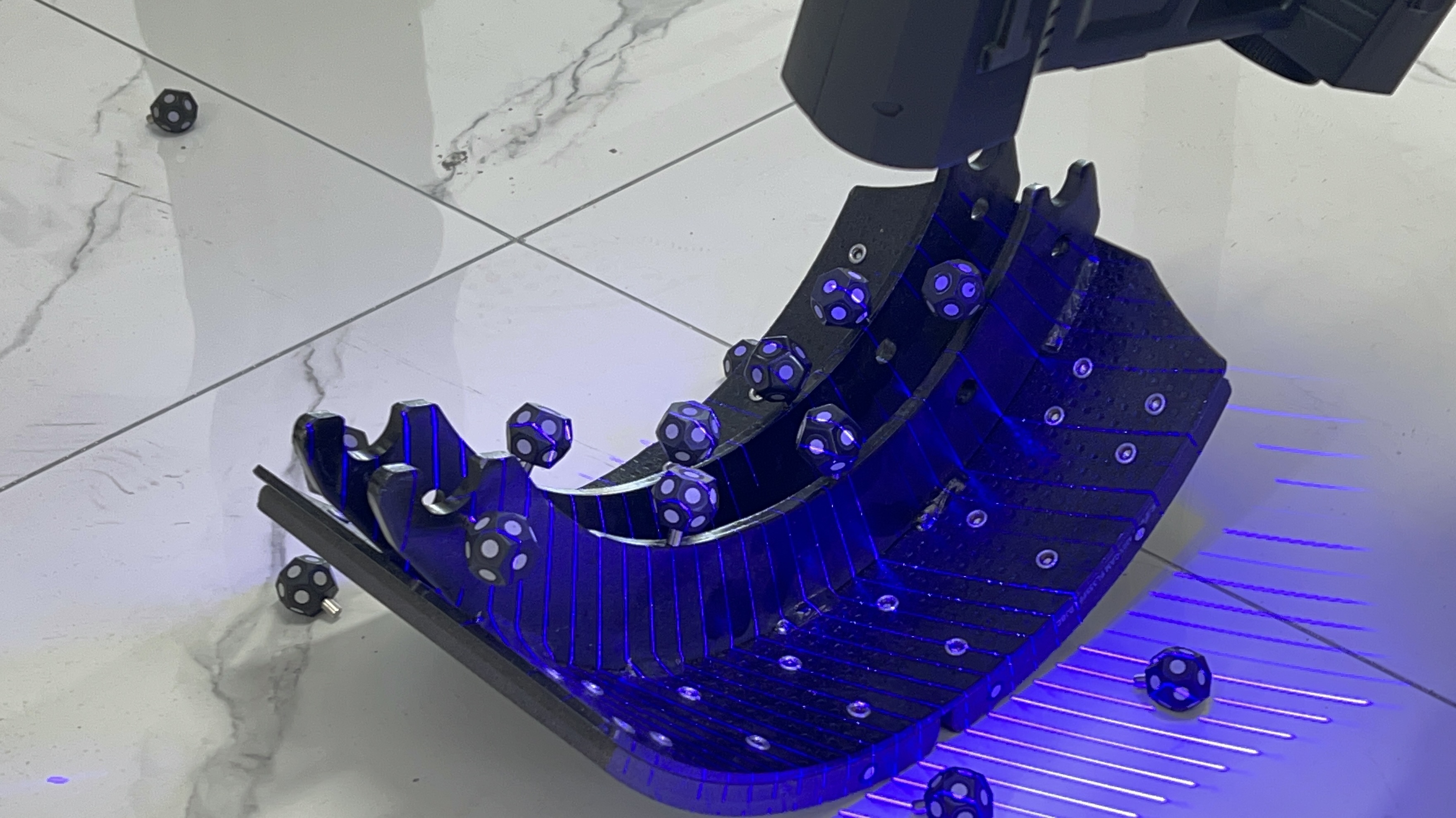 卡车制动鼓的三维扫描检测