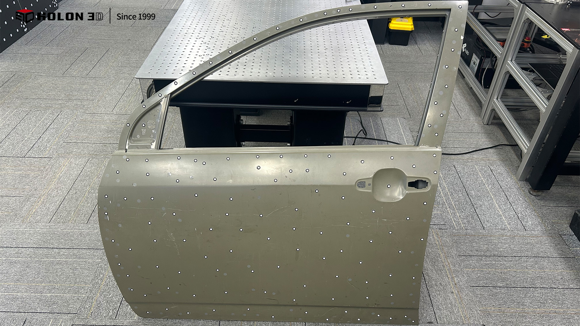 汽车车门框的三维扫描检测应用