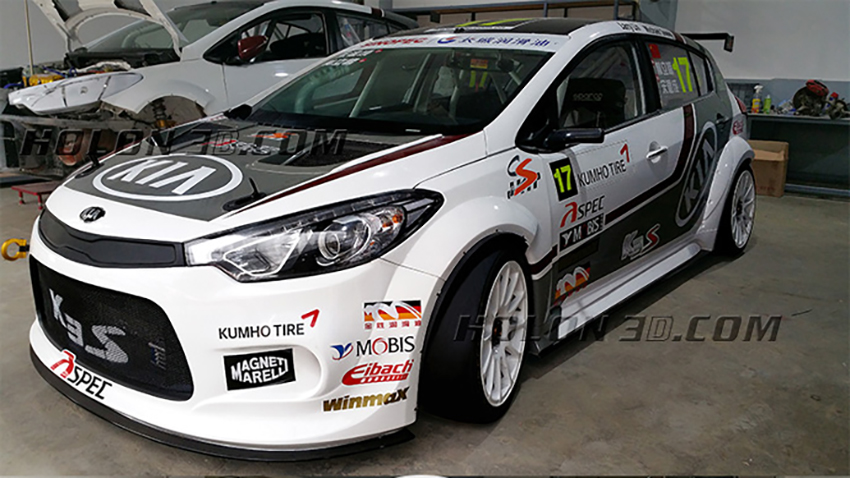 Racing car scan