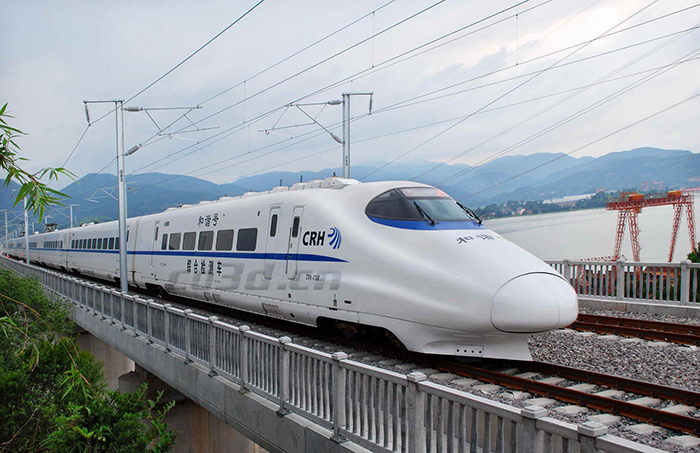Three-dimensional inspection of cast steel film of high iron sleeper rail