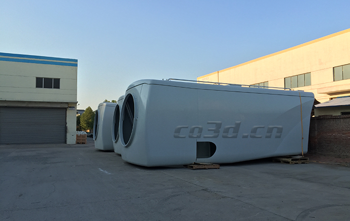 Wind power generator cabin cover
