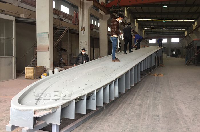 25米风电叶片模具三维测量