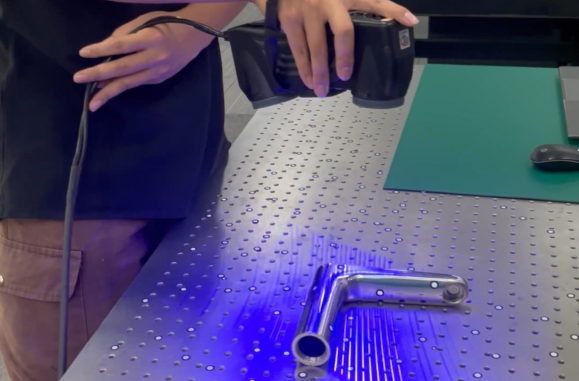 3D inspection of reflective faucet switches